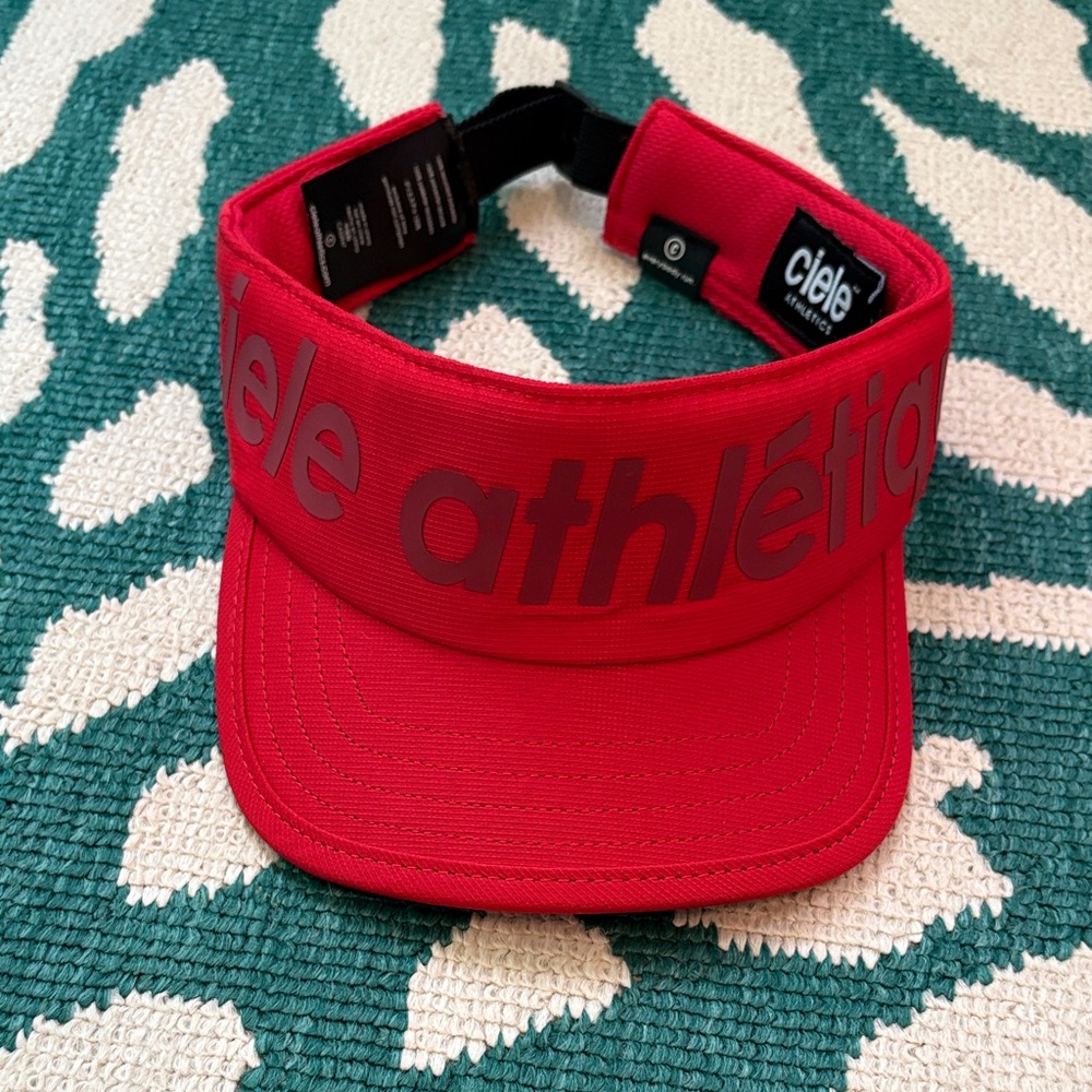 Ciele Red Athletic Visor